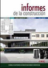 Informes de la Construccion雜志封面